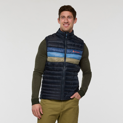Fuego Down Vest - Men's - Carbon Stripes - US 2072