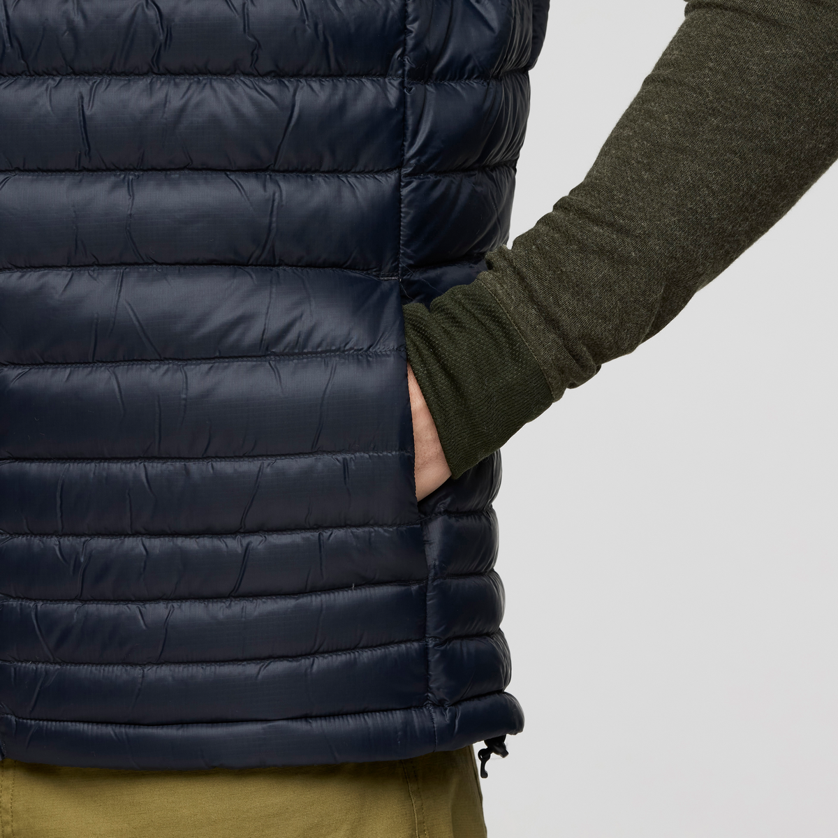 Fuego Down Vest - Men's - Carbon Stripes - US 2072