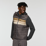 Fuego Down Vest - Men's - Cinder Stripes - US 5347