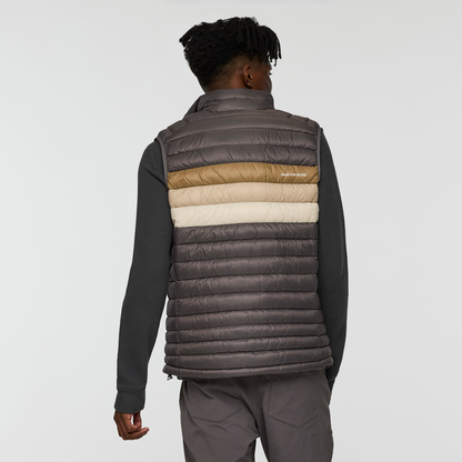 Fuego Down Vest - Men's - Cinder Stripes - US 5347