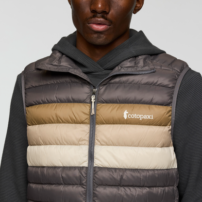 Fuego Down Vest - Men's - Cinder Stripes - US 5347