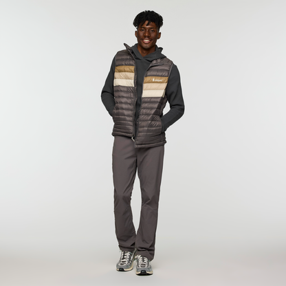 Fuego Down Vest - Men's - Cinder Stripes - US 5347