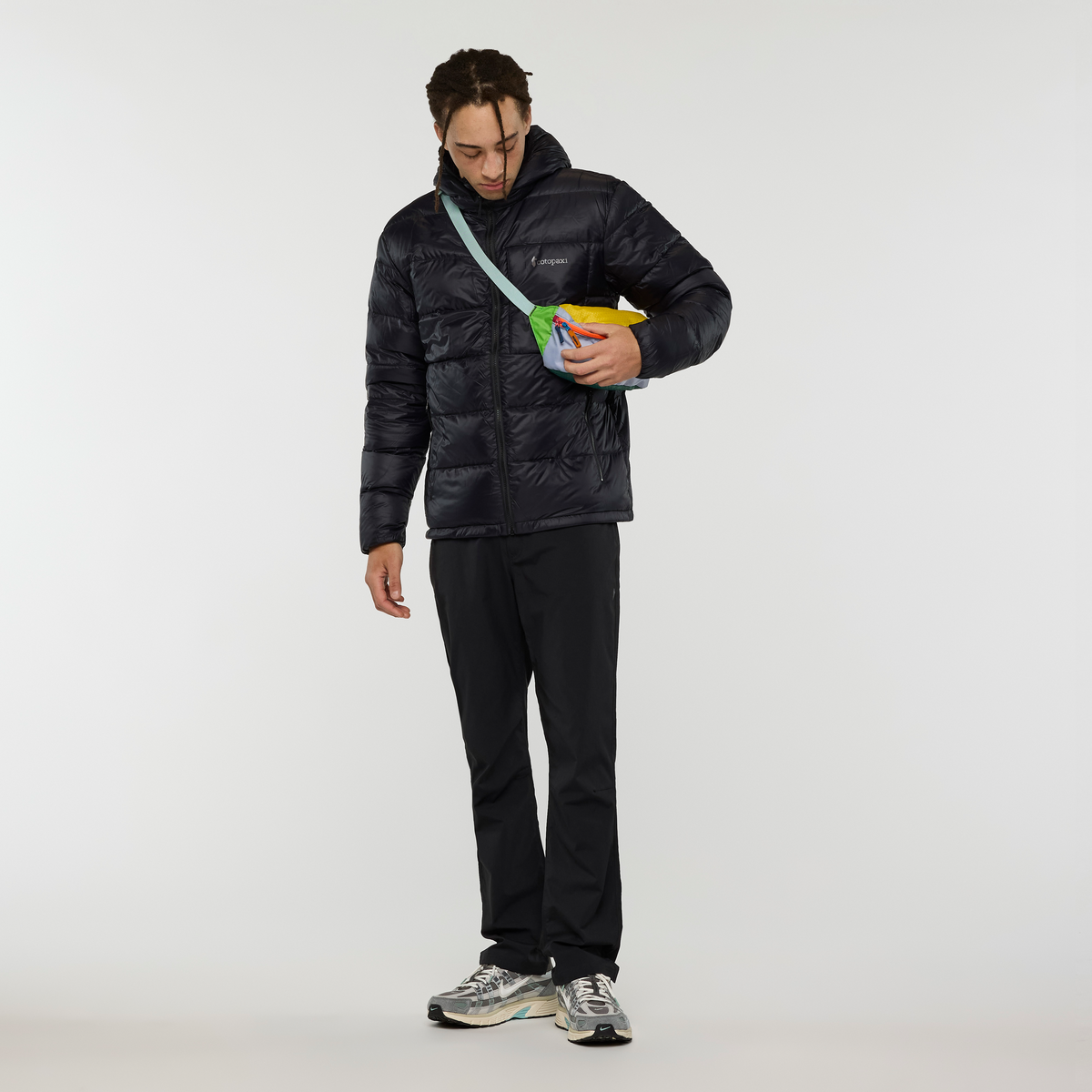 Fuego Max Down Hooded Jacket - Men's - Cotopaxi Black - US 2158
