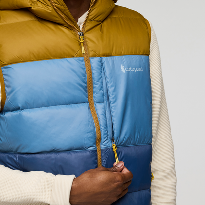 Fuego Max Down Vest - Men's - Bronze/Deep Sea - US 9185