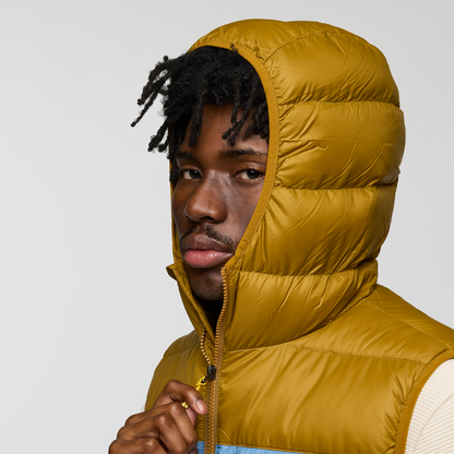 Fuego Max Down Vest - Men's - Bronze/Deep Sea - US 9185