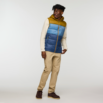 Fuego Max Down Vest - Men's - Bronze/Deep Sea - US 9185
