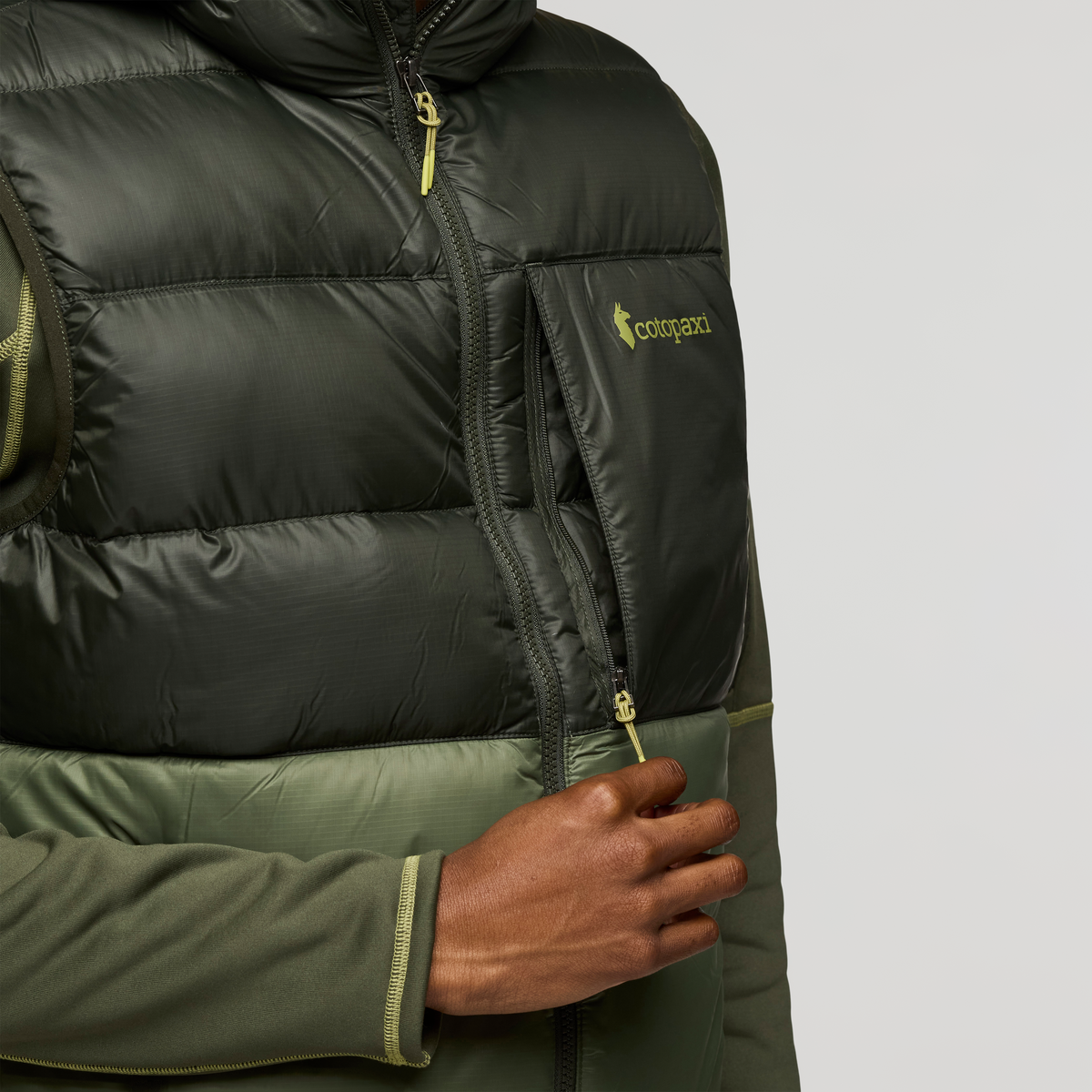 Fuego Max Down Vest - Men's - Woods/Fatigue - US 4098