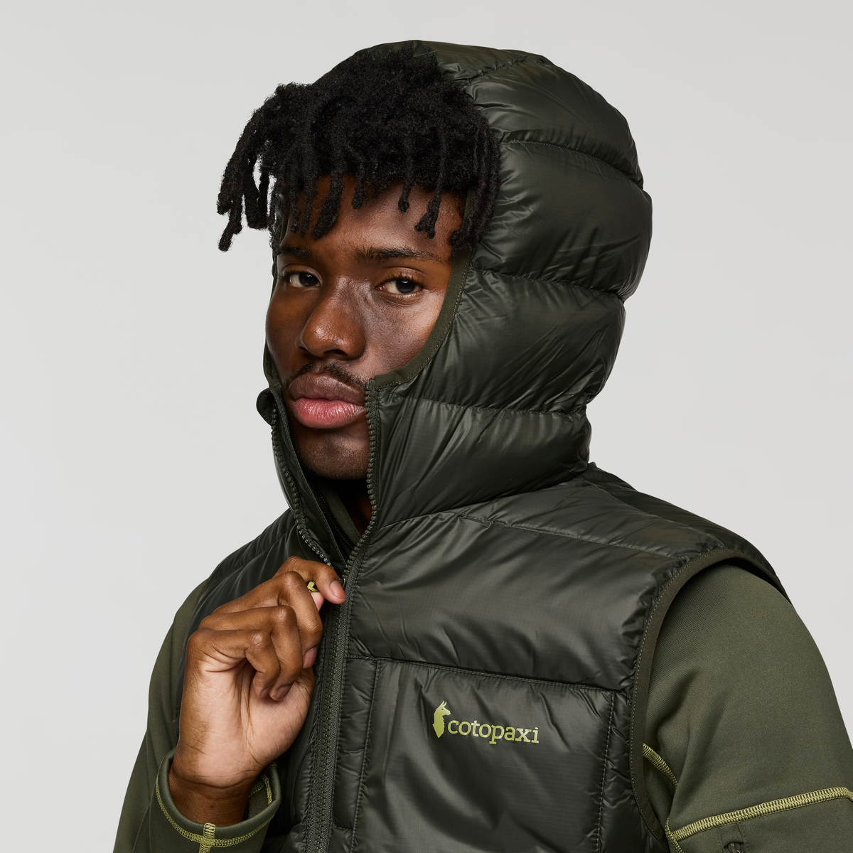 Fuego Max Down Vest - Men's - Woods/Fatigue - US 4098