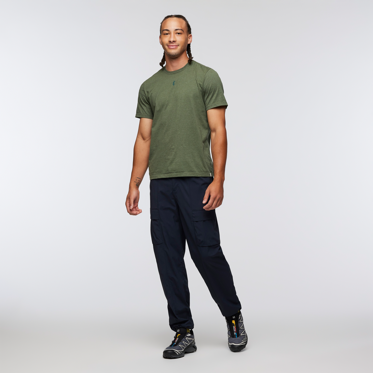 Llama Icon T-Shirt - Men's - Fatigue - US 2787
