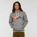 Melting Sunset Pullover Hoodie - Men's - Heather Grey - US 6390