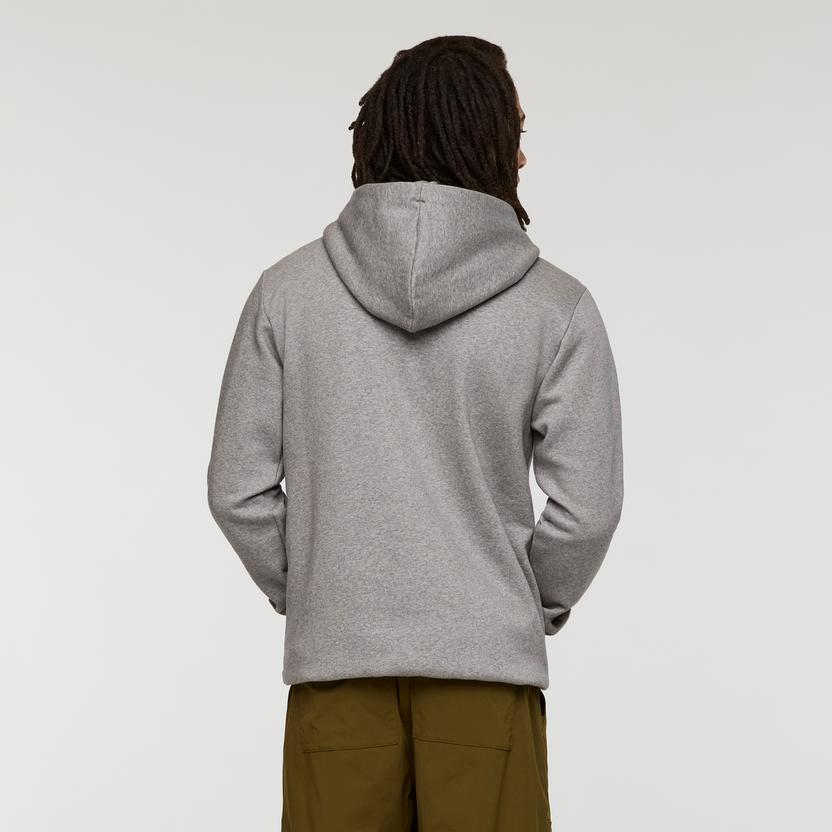 Melting Sunset Pullover Hoodie - Men's - Heather Grey - US 6390