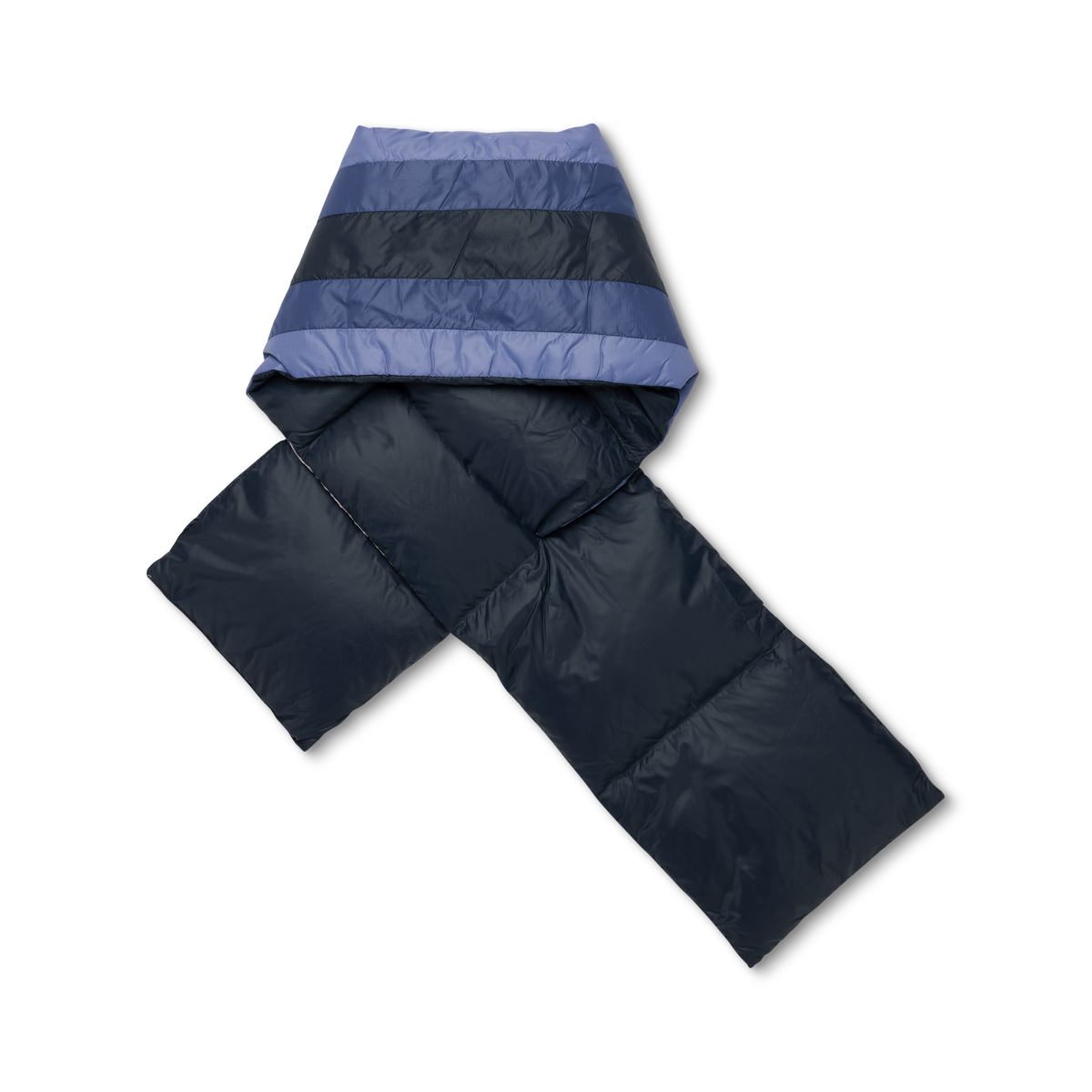 Fuego Down Scarf - Carbon Stripes - US 2756