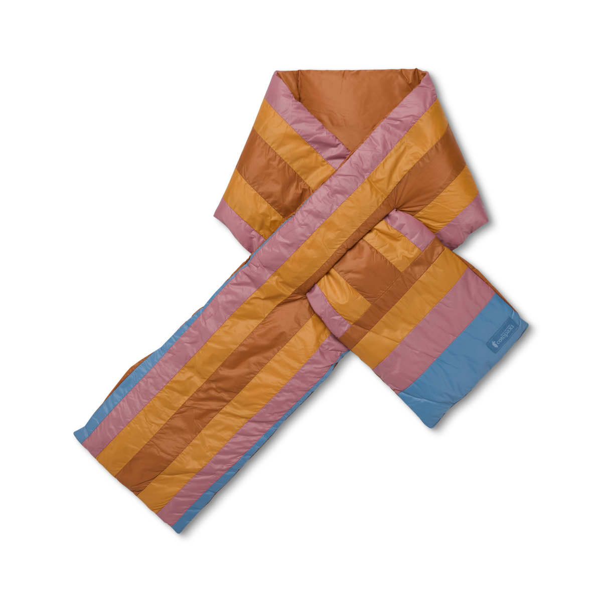 Fuego Down Scarf - Sienna Stripes - US 8518