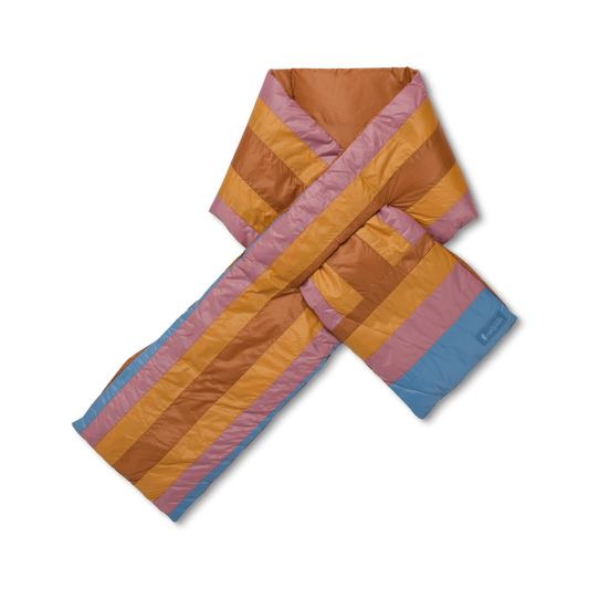 Fuego Down Scarf - Sienna Stripes - US 8518