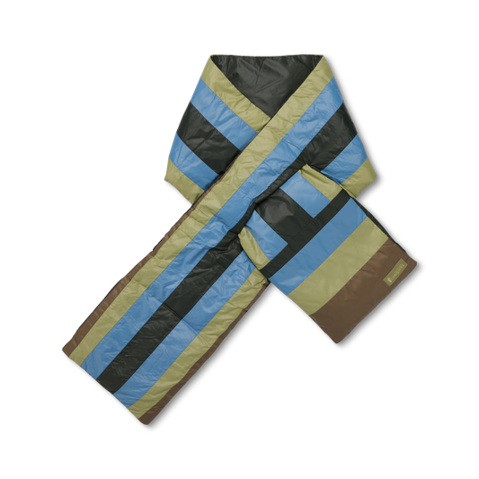 Fuego Down Scarf - Woods Stripes - US 6525