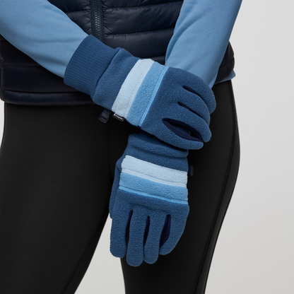Teca Fleece Gloves - Deep Sea - US 2271