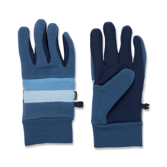 Teca Fleece Gloves - Deep Sea - US 2271