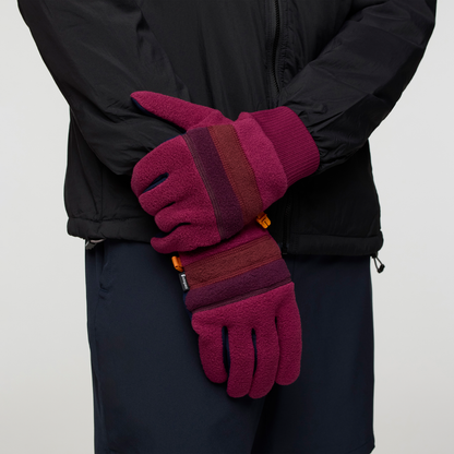 Teca Fleece Gloves - Deep Sea - US 2271