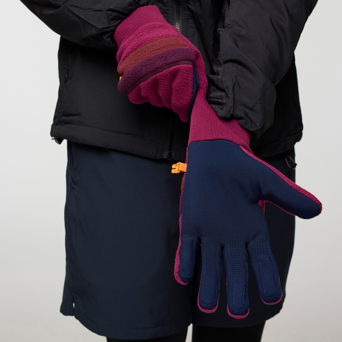 Teca Fleece Gloves - Deep Sea - US 2271