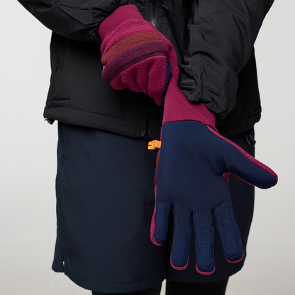 Teca Fleece Gloves - Deep Sea - US 2271