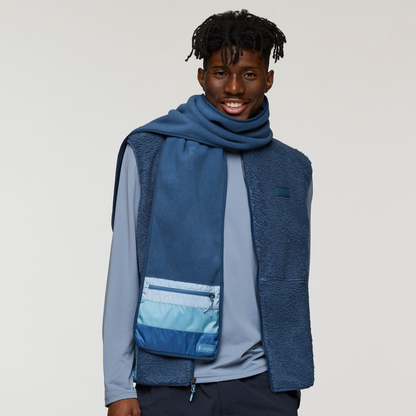 Teca Fleece Scarf - Deep Sea - US 6095