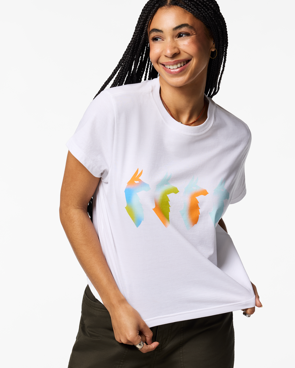 Cuatro Bitmap T-Shirt - Women's - White - US 4329