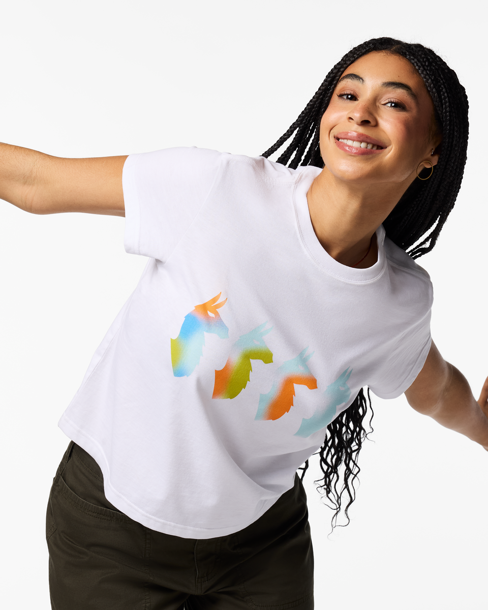 Cuatro Bitmap T-Shirt - Women's - White - US 4329