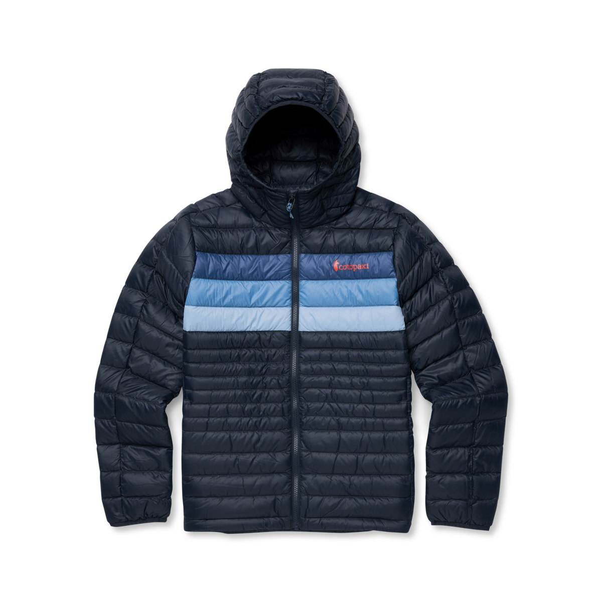 Fuego Down Hooded Jacket - Women's - Carbon Stripes - US 9839