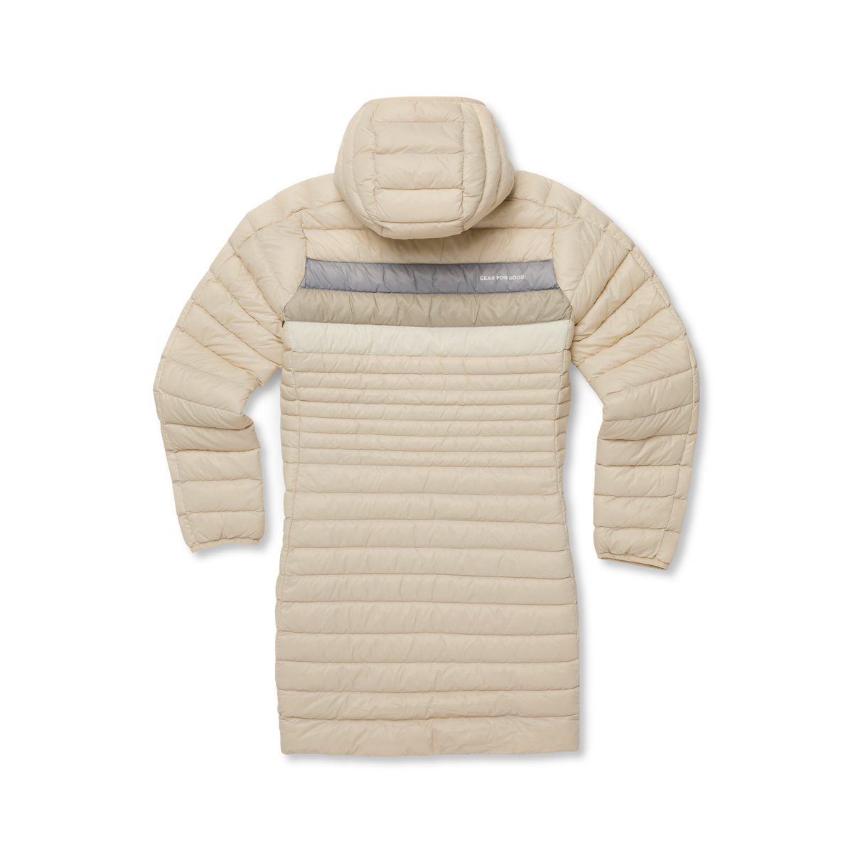 Fuego Down Parka - Women's - Cream Stripes - US 7569