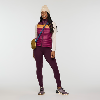 Fuego Down Vest - Women's - Blackberry/Jam - US 3238