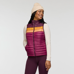 Fuego Down Vest - Women's - Blackberry/Jam - US 3238