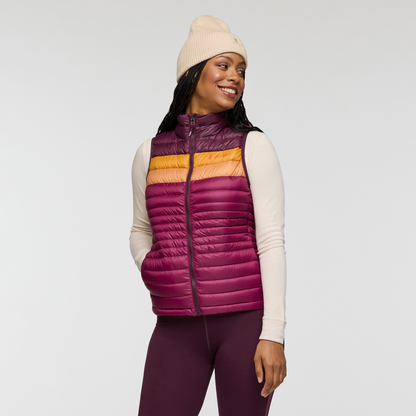 Fuego Down Vest - Women's - Blackberry/Jam - US 3238