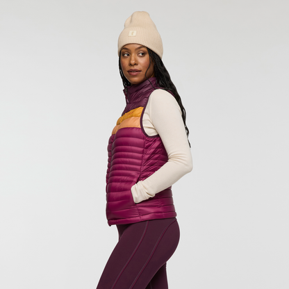 Fuego Down Vest - Women's - Blackberry/Jam - US 3238