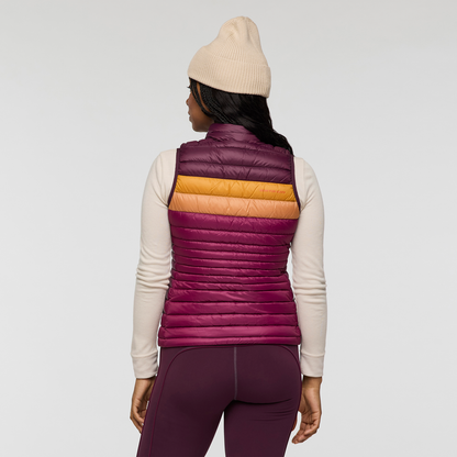 Fuego Down Vest - Women's - Blackberry/Jam - US 3238