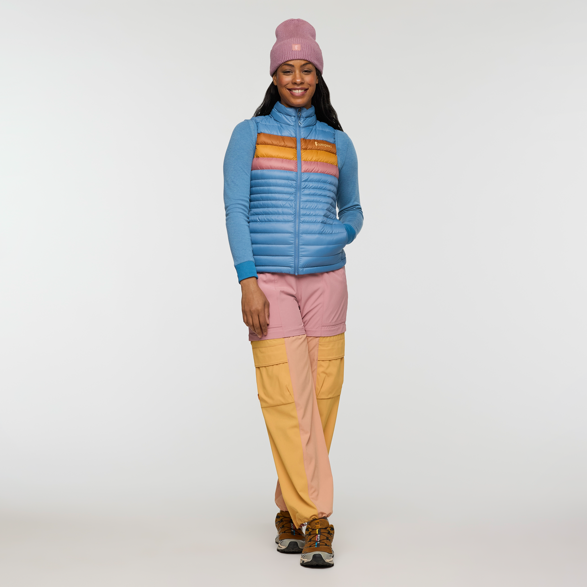 Fuego Down Vest - Women's - Fjord Stripes - US 5426