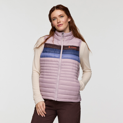 Fuego Down Vest - Women's - Quartz Stripes - US 8016