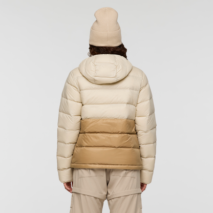 Fuego Max Down Hooded Jacket - Women's - Cream/Khaki - US 9035