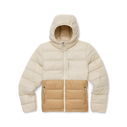 Fuego Max Down Hooded Jacket - Women's - Cream/Khaki - US 9035