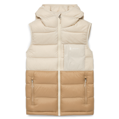 Fuego Max Down Vest - Women's - Cream/Khaki - US 4474