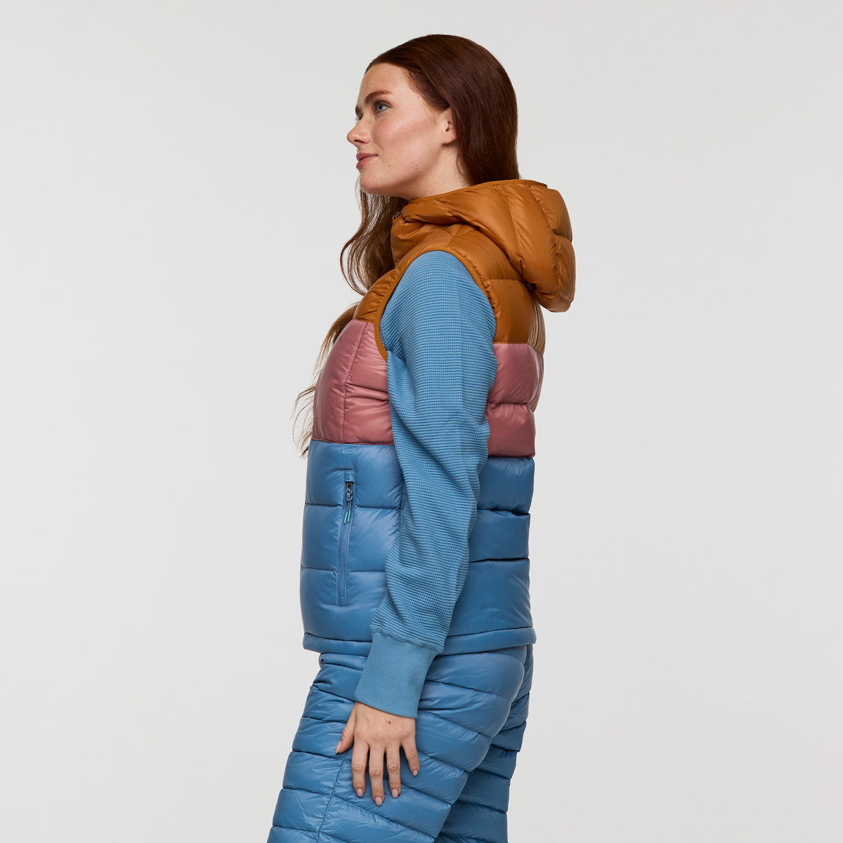 Fuego Max Down Vest - Women's - Sienna/Fjord - US 2373
