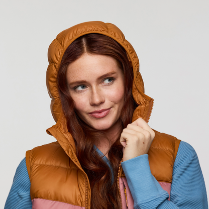 Fuego Max Down Vest - Women's - Sienna/Fjord - US 2373