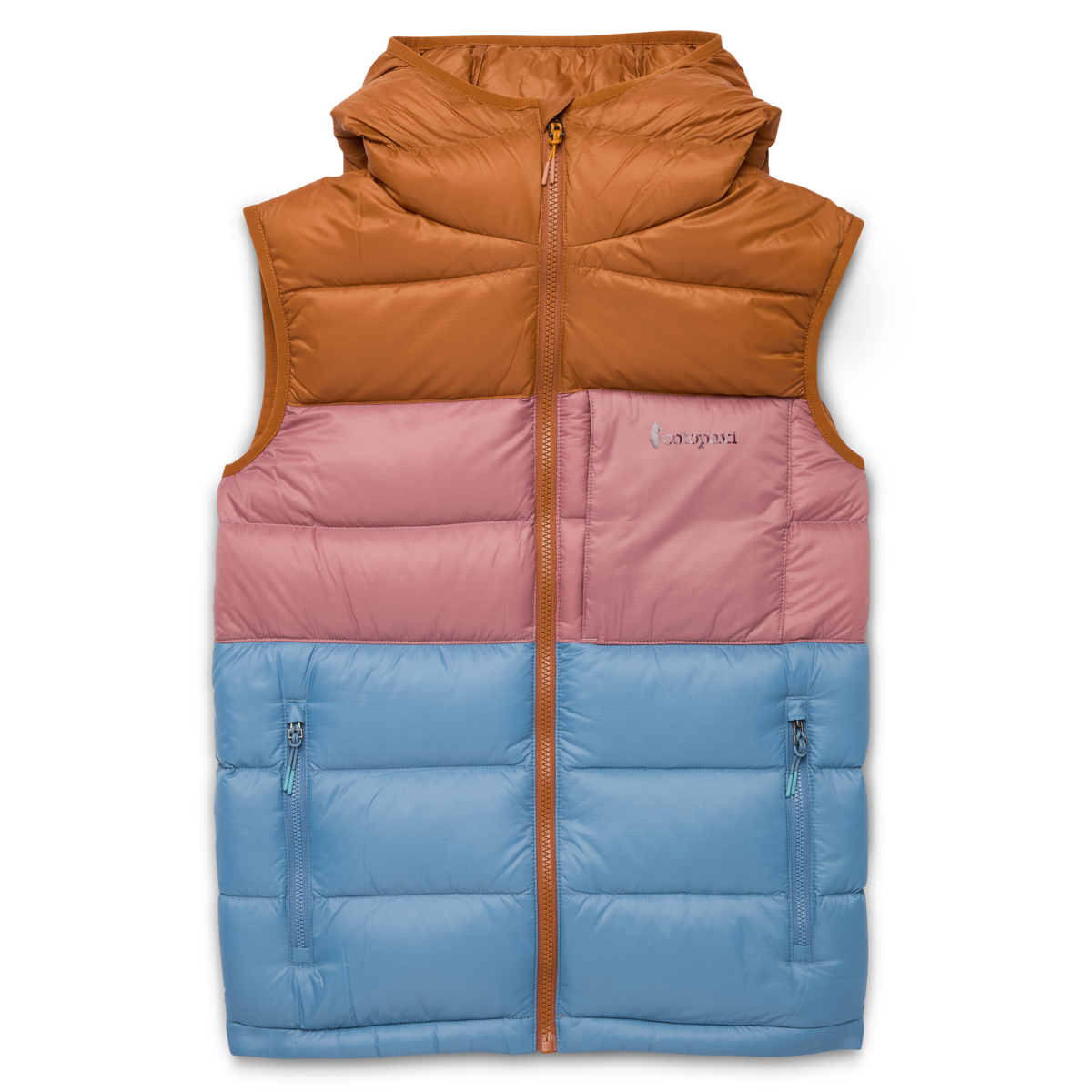 Fuego Max Down Vest - Women's - Sienna/Fjord - US 2373