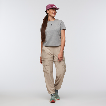 Llama Icon T-Shirt - Women's - Heather Grey - US 7463