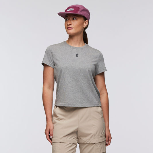 Llama Icon T-Shirt - Women's - Heather Grey - US 7463