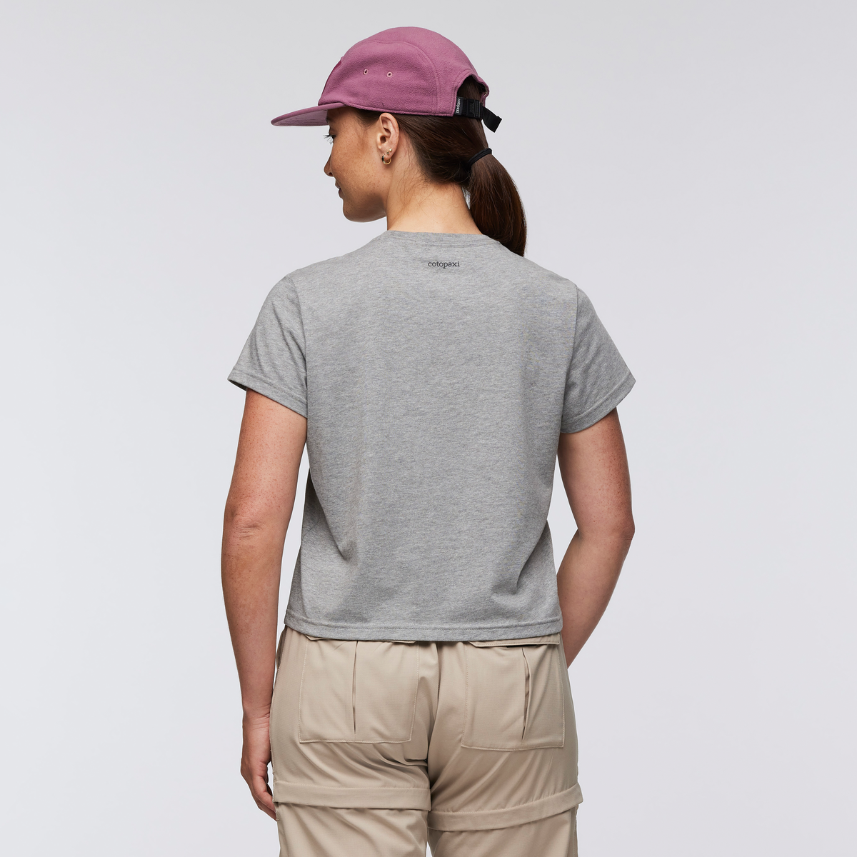 Llama Icon T-Shirt - Women's - Heather Grey - US 7463