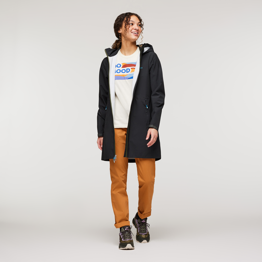 Cielo Rain Trench - Women's - Black - US 6463