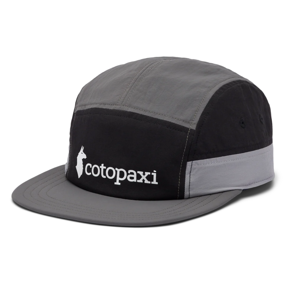 Cotopaxi Tech 5-Panel Hat - Black/Cinder - US 6644
