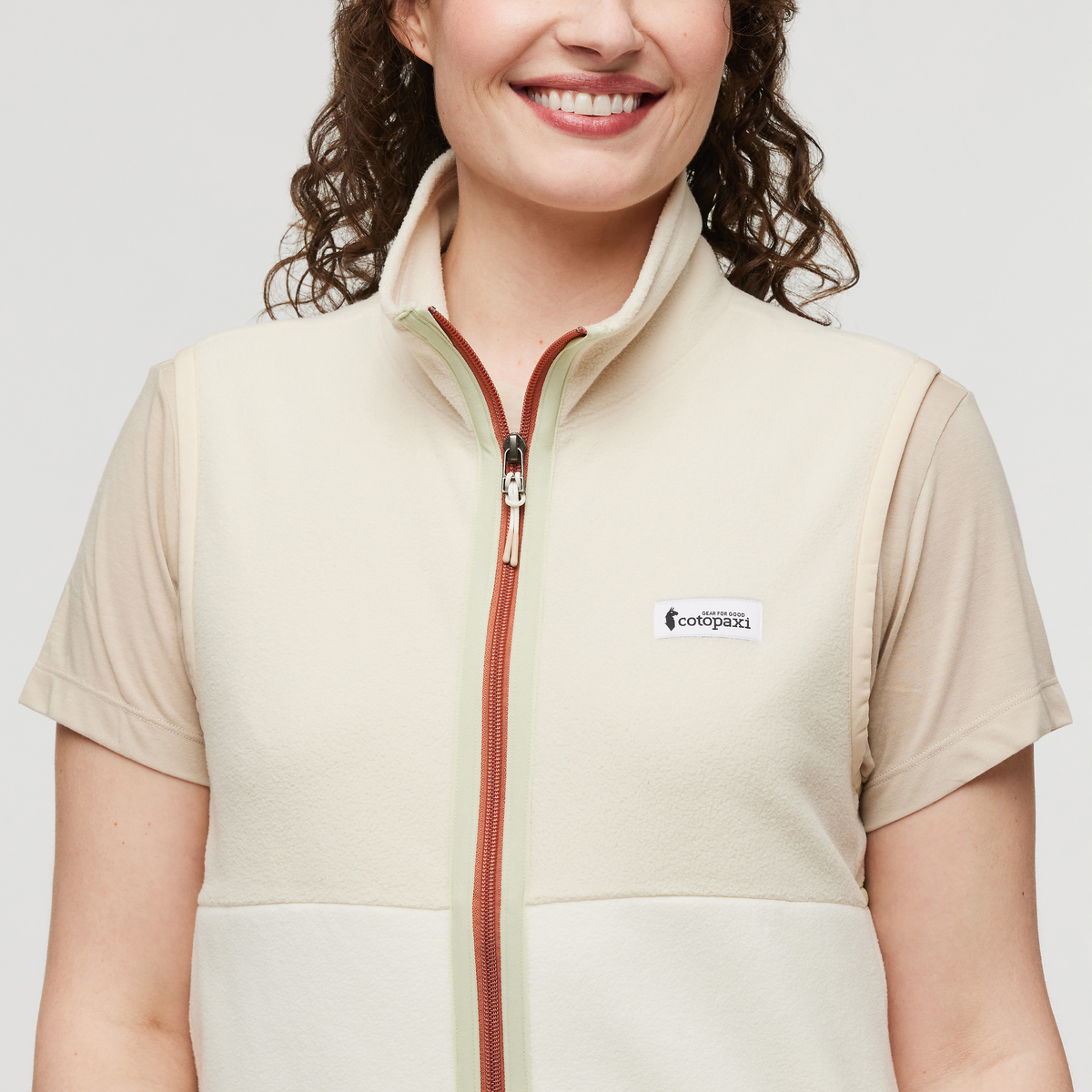 Amado Fleece Vest - Women's - Bone/Cream - US 7119