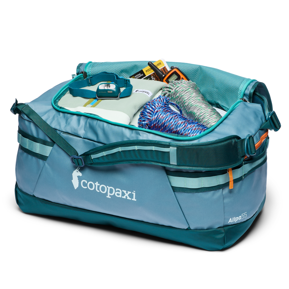 Allpa Getaway 55L Duffel - Blue Spruce/Abyss - US 4431