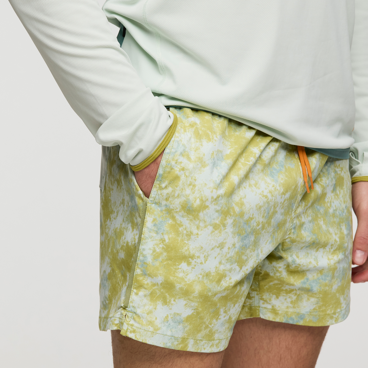Brinco 5" Short - Print - Men's - Galactic Lemongrass - US 4596